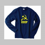 CCCP mikina bez kapuce